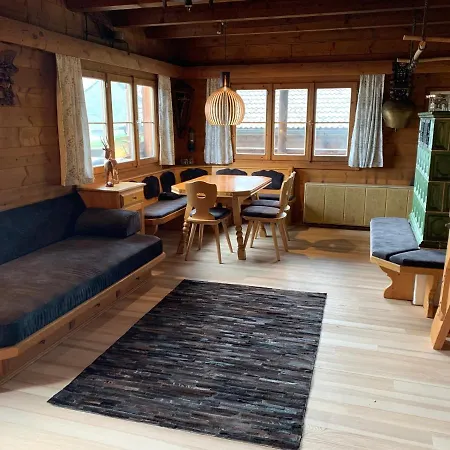 Im Blockhaus Metzler Schwarzenberg im Bregenzerwald