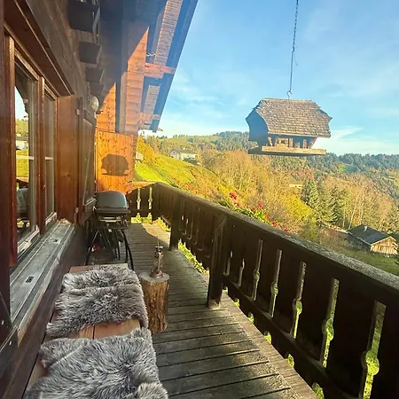 Im Blockhaus Metzler Schwarzenberg im Bregenzerwald